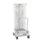 image of RATIONAL 60.22.109 Mobile Plate Rack for SCC 202/CMP 202 series with 100-Plates Capacity
