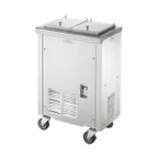 image of Stoelting MDC2X-302-A Dipping Cabinet, Mod, 23.9×15.9×36.9", SS, 2×4.25 gal, 220‑240 V No Plug CE NSF