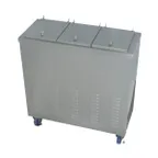 image of Stoelting MDC3-37-A Dipping Cabinet 34"W×15-7/8"D×36-7/8"H 3‑Hole 3 4.25‑Gal Buckets 115V Casters