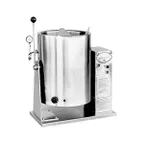 image of AccuTemp ALTEH-10 10 Gallon Countertop Tilting 2/3 Steam Jacketed Electric Kettle