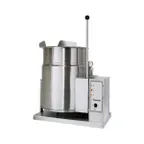 image of Cleveland KGT6T 6 Gallon Countertop Tilting 2/3 Steam Jacketed Gas Kettle, 34.000 BTU