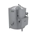 image of Legion HEC-80MV 80 Gallon Floor Stationary 2/3 Steam Jacketed Electric Kettle w/ Tri-Leg