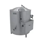 image of Legion LEC-60MV 60 Gallon Floor Stationary 2/3 Steam Jacketed Electric Kettle w/ Tri-Leg, 24.0 kW