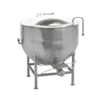 image of Legion LT-50MV 50 Gallon Floor Stationary 2/3 Steam Jacketed Direct Steam Kettle w/ Mixer