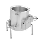 image of Legion TWE-40 40 Gallon Floor Tilting 2/3 Steam Jacketed Electric Kettle,Quad-Leg Base, 24.0kW