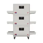 image of Middleby Marshall LW26-3 Triple Deck Infrared Electric Conveyor Pizza Oven, 31" Long, 18" Wide Belt