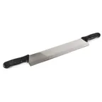 image of Concasse MCCQUE15 Cheese Knife, 15" Double Hand, 14"-16" Blade, Premium Stainless Steel