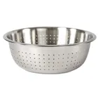 image of Concasse MCEAI15LMG Colander, 15" Perforated Coarse Mesh, Stainless Steel