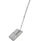 image of Concasse MCEPCMF Skimmer - 6" Square Fine-Coarse Mesh Kitchen Utensil, Stainless Steel