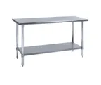 image of Concasse MCEQMTG03 Stainless Steel Top 24" - 27" Work Table