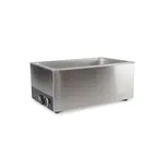 image of Concasse MCHEL1100 Electric Chafer, 12" x 20" Stainless Steel, Adjustable Thermostat, 1200W