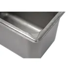image of Concasse MCI241102 Full-Size Stainless Steel Steam Table Pan, 20-3/4" x 12-3/4" x 1"