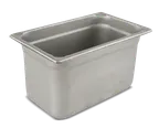image of Concasse MCI241115 Full-Size Stainless Steel Steam Table Pan, 20-3/4" x 12-3/4" x 6"
