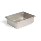 image of Concasse MCI241202 Stainless Steel Steam Table Pan, 1/2 Size, 10-3/8" x 12-3/4" x 1", NSF