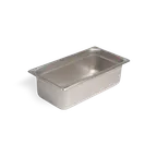 image of Concasse MCI241302 Stainless Steel Steam Table Pan, 1/3 Size, 6-7/8" x 12-3/4" x 1"