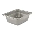 image of Concasse MCI241406 Stainless Steel Steam Table Pan, 1/4 Size, 6-3/8" x 10-3/8" x 2-1/2", NSF