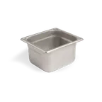 image of Concasse MCI241602 Stainless Steel Steam Table Pan, 1/6 Size, 6-7/8" x 6-1/4" x 1", NSF
