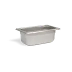 image of Concasse MCI241904 Stainless Steel Steam Table Pan, 1/9 Size, 6-7/8" x 4-1/4" x 1-1/2", NSF