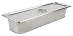 image of Concasse MCI242306 Stainless Steel Steam Table Pan, 2/3 Size, 13-4/5" x 12-3/4" x 2-1/2", NSF