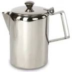 image of Concasse MCJAICT32 Stainless Steel Beverage Server, 32 oz Capacity, Short with Lid