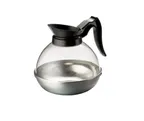image of Concasse MCJCAFEN Coffee Decanter, 1.7L (64oz) Black Polycarbonate/Aluminum with Orange Handle