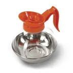image of Concasse MCJCAFENA Coffee Decanter, 1.7 Liters (64 oz / 2 qt), Polycarbonate/Aluminum, Orange