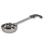 image of Concasse MCP06E Portion Control Spoon - 6 oz Solid Stainless Steel, Black Handle, One-Piece Design