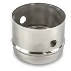 image of Concasse MCPACOR01 - 3" Stainless Steel Round Doughnut Cutter, Skull Shape, Smallwares Dough Cutters