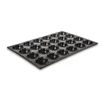 image of Concasse MCPALMUFNS24 Muffin Pan – 24‑Cup Non‑Stick Aluminum Baking Pan, Coated