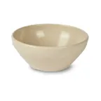 image of Concasse MCPLMB14 - 16 oz Beige Melamine Soup Bowl, 6" Diameter, 0.5 Qt Capacity, Dinnerware
