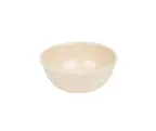 image of Concasse MCPLMB17 - Beige Melamine Bowl, 6-4/5" x 2-2/5" (5"-6" Diameter), Reusable Plastic Dinnerware