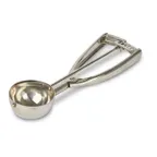 image of Concasse MCPP16AI - 16" Stainless Steel Portion Control Spoon, Solid 2 oz, Gray Handle