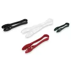 image of Concasse MCPPOL09N Plastic Serving Tongs, 9" Polycarbonate, Black, Kitchen Utility Tool