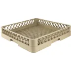 image of Concasse MCRACCU Silverware Rack, 20" x 20" Square, Full‑Size Beige Open/Flat Design for Commercial Dishwashers
