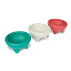 image of Concasse MCSAL03B Molcajete Salsa Bowl, White Plastic Construction, Ideal for Dips and Salsas