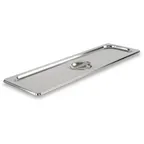 image of Concasse MCT242400 Stainless Steel Steam Table Pan Cover, 2/4 Size, Solid, With Handle