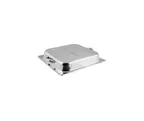 image of Concasse MCTD241200 Half‑Size Clear Polycarbonate Dome Cover With Handle, 6" Diameter Food Display