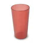 image of Concasse MCVPOL12R 12oz Red Polycarbonate Tumbler – Durable Clear Plastic Beverageware