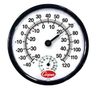 image of Cooper-Atkins 212-150-8 Indoor/Outdoor Wall Thermometer, 12" dia., -40 to 120°F, ±3°/±5°F Accuracy