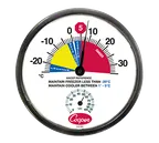 image of Cooper-Atkins 212-159C-8 Freezer Thermometer, 12\" dia. dial, -25° to 35°C, HACCP color zone, 10/Case