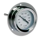 image of Cooper-Atkins 2225-02-5 Thermometer, Dial Type, 3-1/2" Back Flange, 4" Stem, 2" Dial, 0-220°F