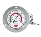 image of Cooper-Atkins 6142-20-3 Thermometer, 3" Front Flange, -40°F to 60°F Dial, 48" Capillary, NSF 36/Case
