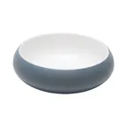 image of GET 31080-TOH/BL Cheforward Hatch Bowl, 40oz 8.1" Dia., Two-Tone Honey/Bluejay, Melamine, 1-Qt