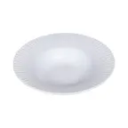 image of GET B-12-RMM-W - Riva Maris Round 12 oz. White Melamine Bowl, 9.25" Dia., Textured Matte