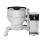 image of Groen DEE/4T-40A INA/2 40 Gallon Floor Tilting 2/3 Steam Jacketed Electric Kettle Mixer