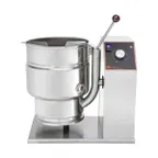 image of Groen TDB-20A,TA/2 5 Gallon Countertop Tilting 2/3 Steam Jacketed Electric Kettle Mixer