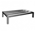 image of GSW USA RA-4820 Dunnage Rack, 48"L x 20"W x 8"H, 1000 lbs, all‑welded aluminum tube, ETL certified, 250-1200 lbs range
