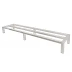 image of GSW USA RA-6014 Vented Dunnage Rack, 60"L x 14"W x 8"H, All-Welded Aluminum Tube, 1000 lbs, ETL Certified