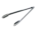 image of Lodge A5-4 Tongs – 16" Camp Tongs, Heavy‑Duty Stainless Steel, Non‑Coated Handle, Dishwasher Safe