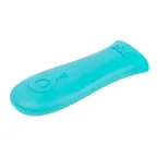 image of Lodge ASHH35 Handle Cover, 5" Silicone, Turquoise Green, 500°F Heat Protection, BPA‑Free